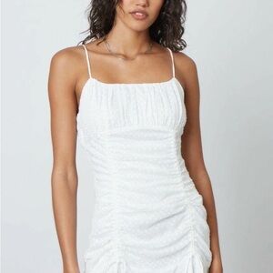 Elegant White Mini Dress